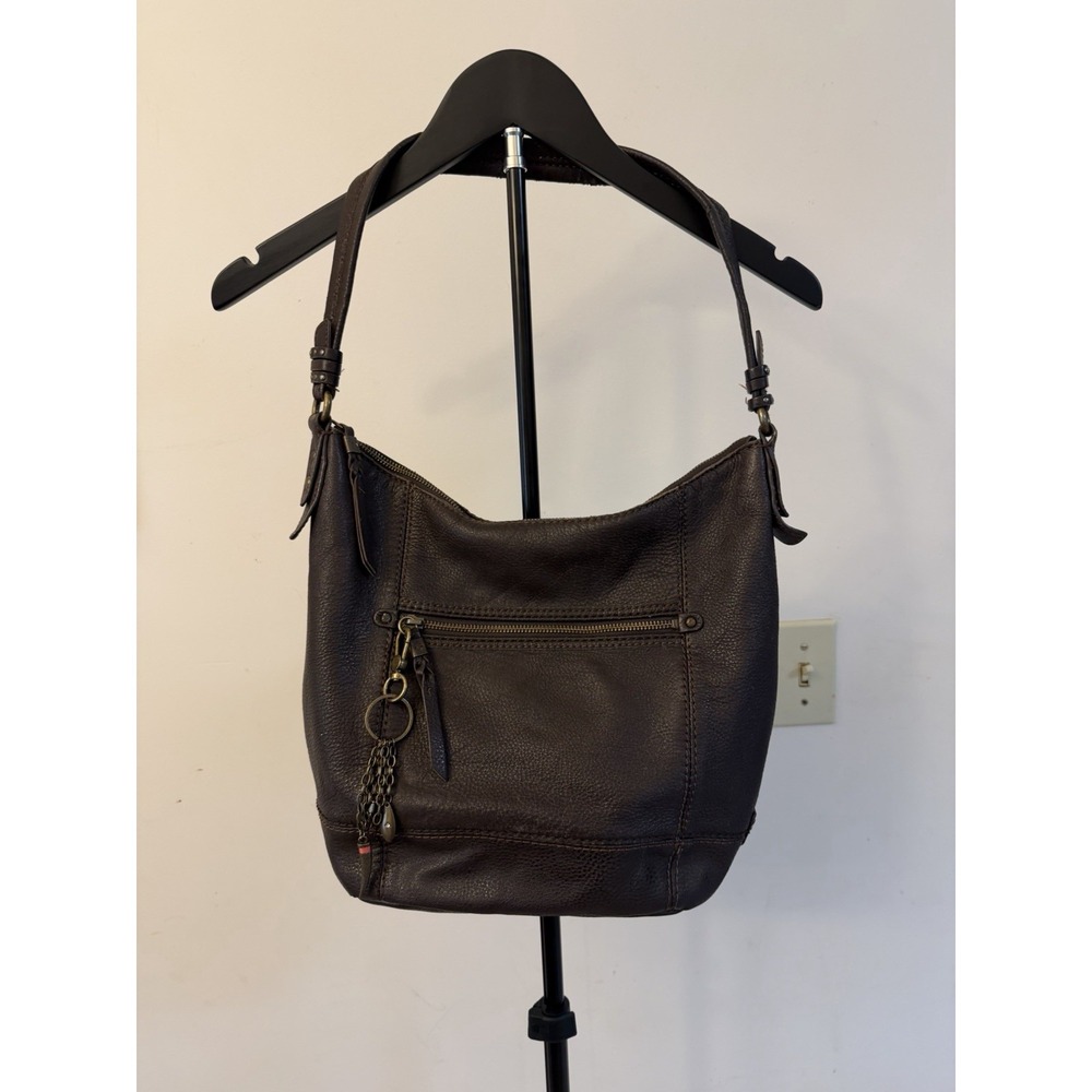 The Sak Women's Brown Leather Medium Crossbody Handbag